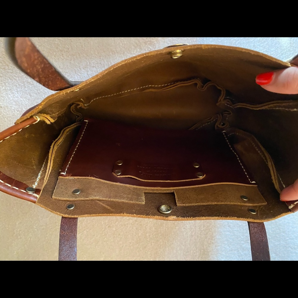 Authentic Leather Tote - image 2